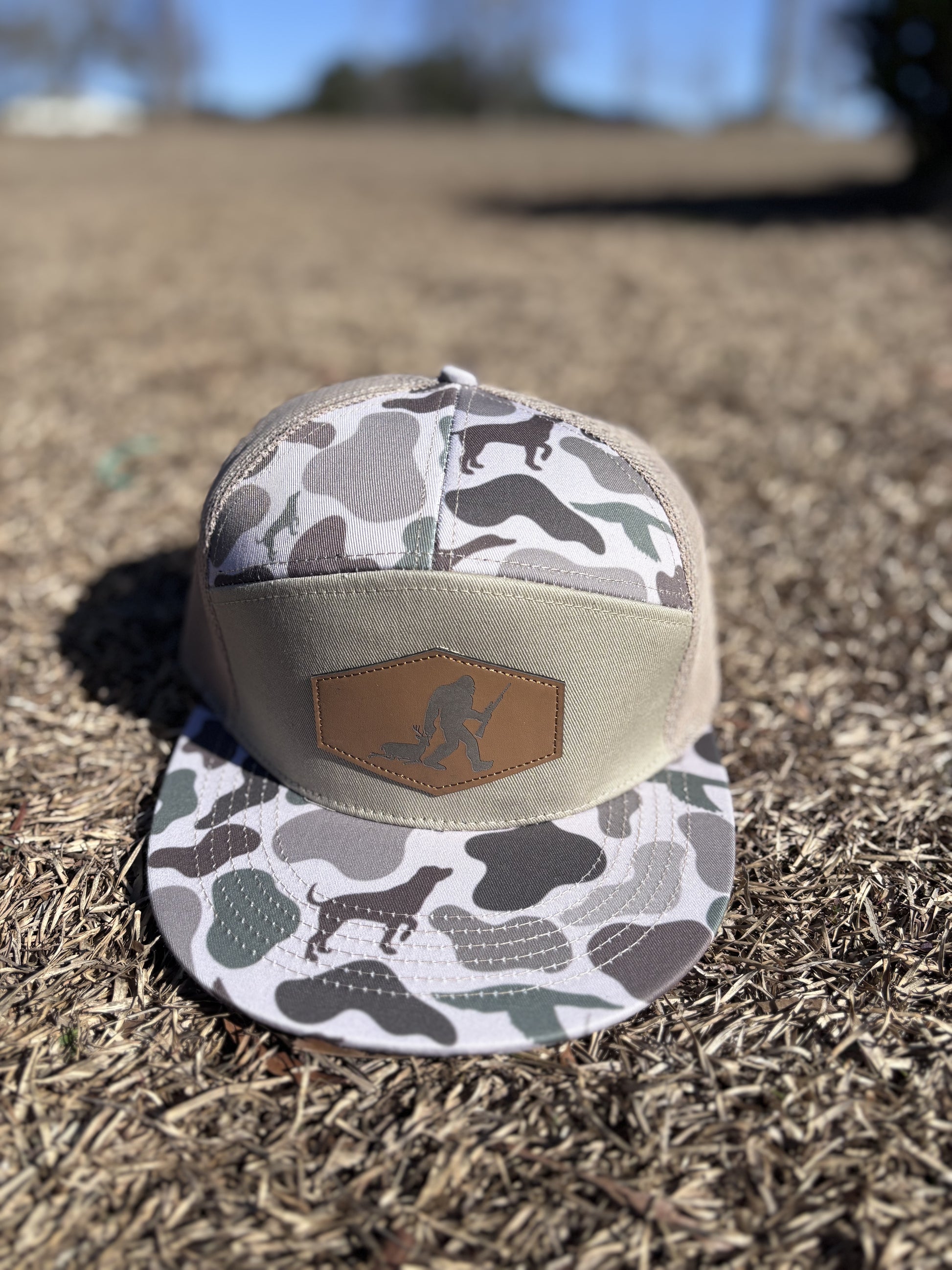 Duck Camo Bigfoot 7P Hat 