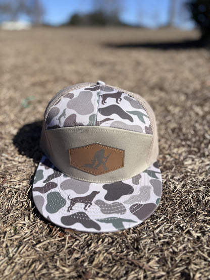 Duck Camo Bigfoot 7P Hat 