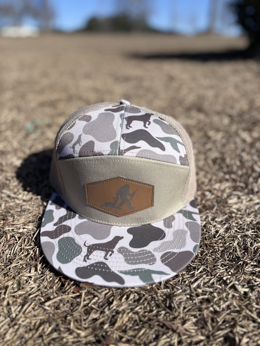 Duck Camo Bigfoot 7P Hat 