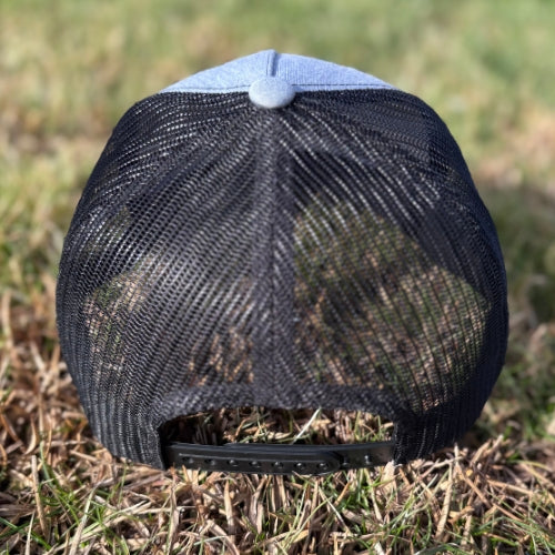 Grey Trucker Rope Duck Hat