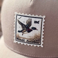 Khaki Trucker WoodDuck Stamp Hat