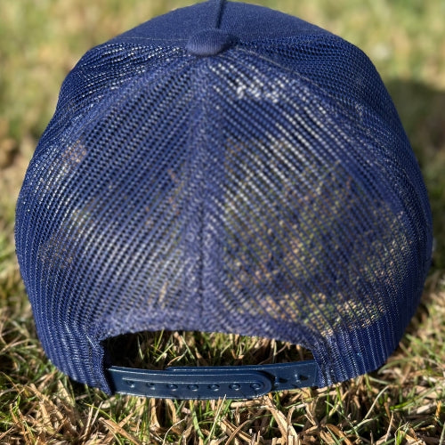 VOTED FELON  Trucker Navy Hat