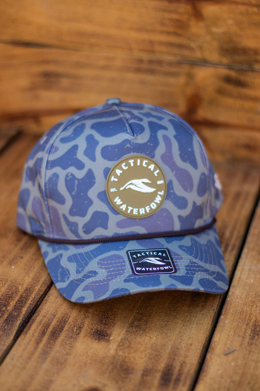 TW PVC Patch/ Dark Camo Hat