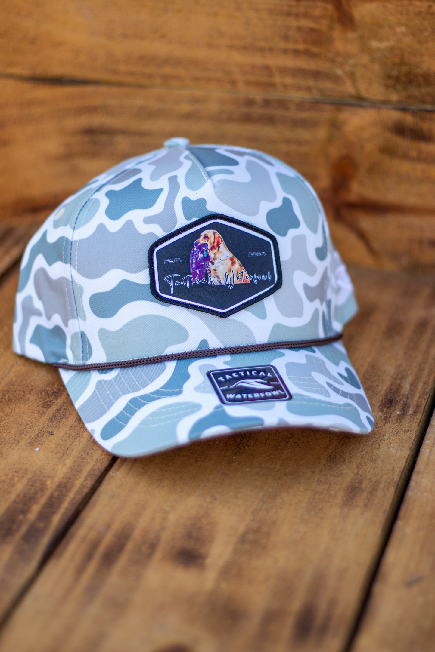 Yellow Lab & Duck TW camo Hat