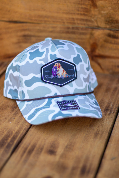 Yellow Lab & Duck TW camo Hat