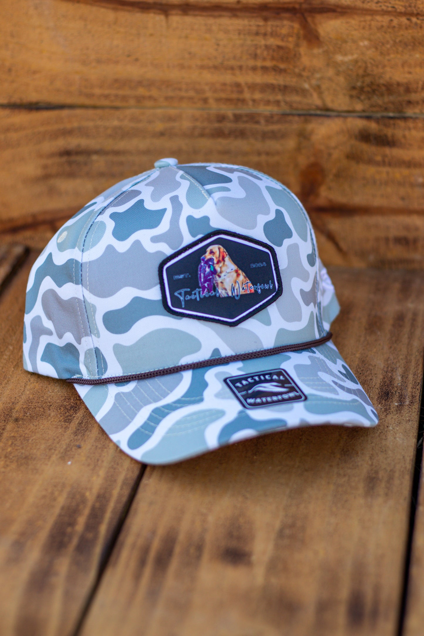 Yellow Lab & Duck TW camo Hat