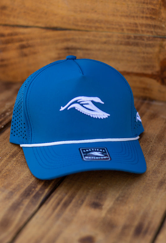 Blue performance / 3-D puff TW logo Hat