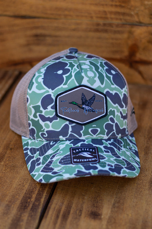 Mallard/ Marsh camo Trucker Hat