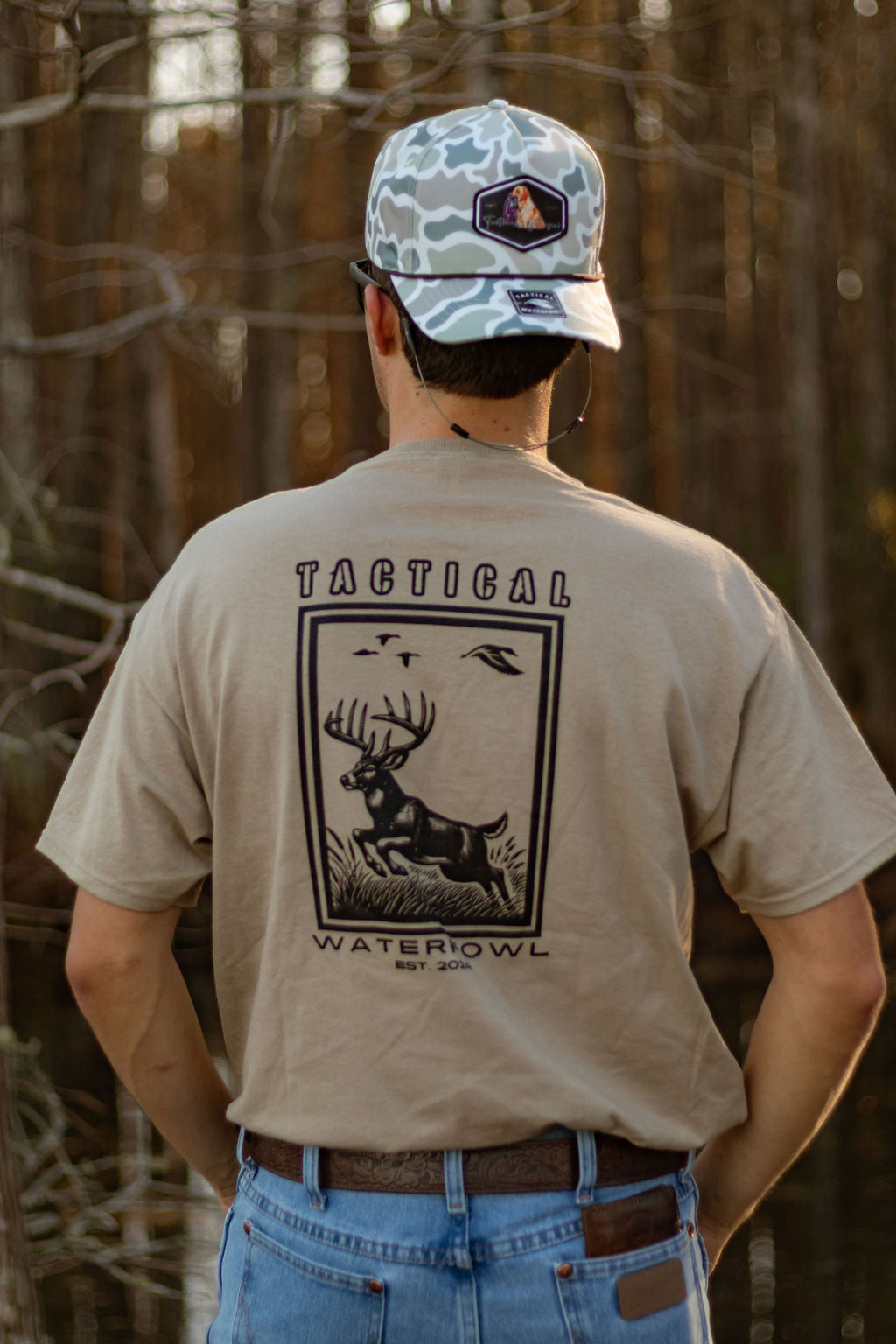 Yellow Lab & Duck TW camo Hat