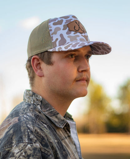 Fishing Camo Trucker Hat
