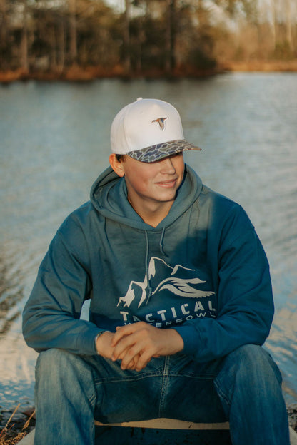 Blue Tactical Waterfowl Hoodie