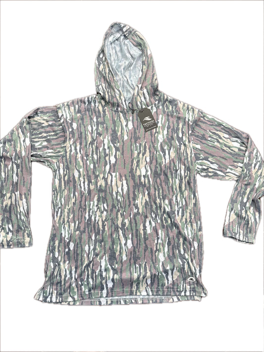 Bottomland Camo/Long sleeve Performance Hoodie