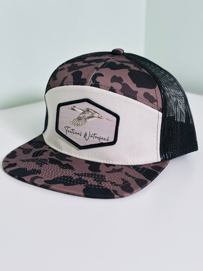 Pintail 7 Panel camo hat