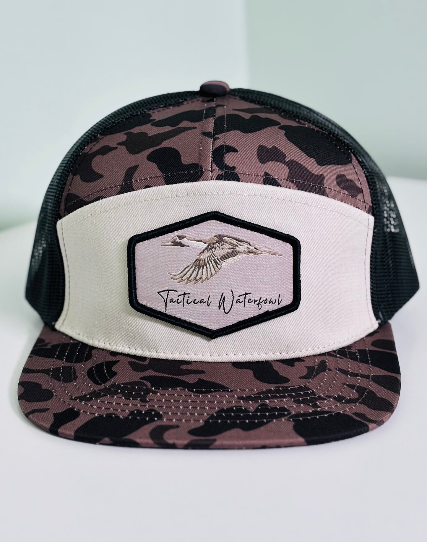 Pintail 7 Panel camo hat