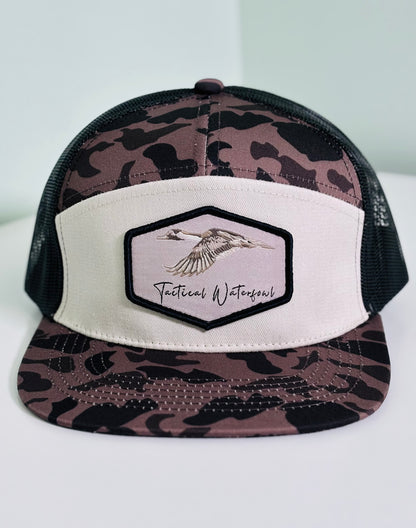 Pintail 7 Panel camo hat